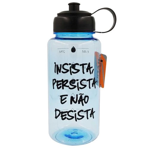 Garrafa C/Frases Motivacionais 1 Litro em Plástico Livon