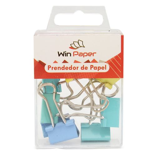 Prendedor de Papel 10 Peças Colorido Wincy