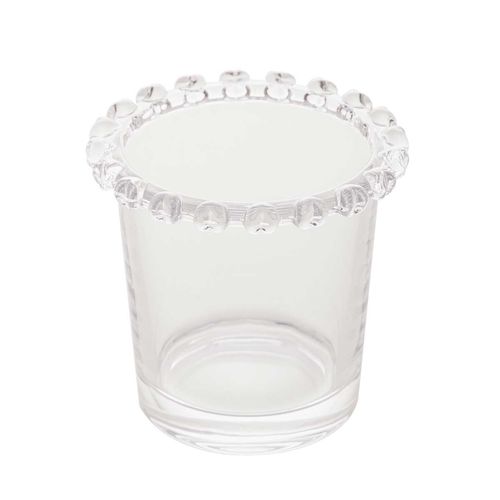 Porta Talher de Cristal Coração 8,5x8cm Lyor