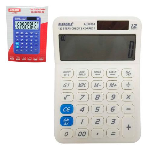 Calculadora Eletrônica 12 Dígitos Imporiente