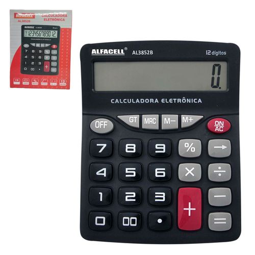 Calculadora de Mesa 12 digitos 13x17cm Imporiente
