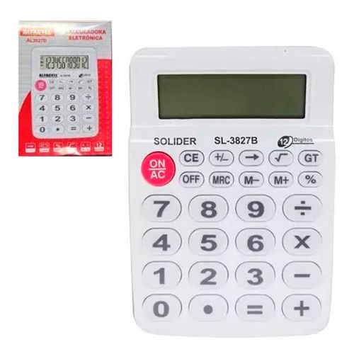 Calculadora de mesa 12 digitos 11x15cm Imporiente