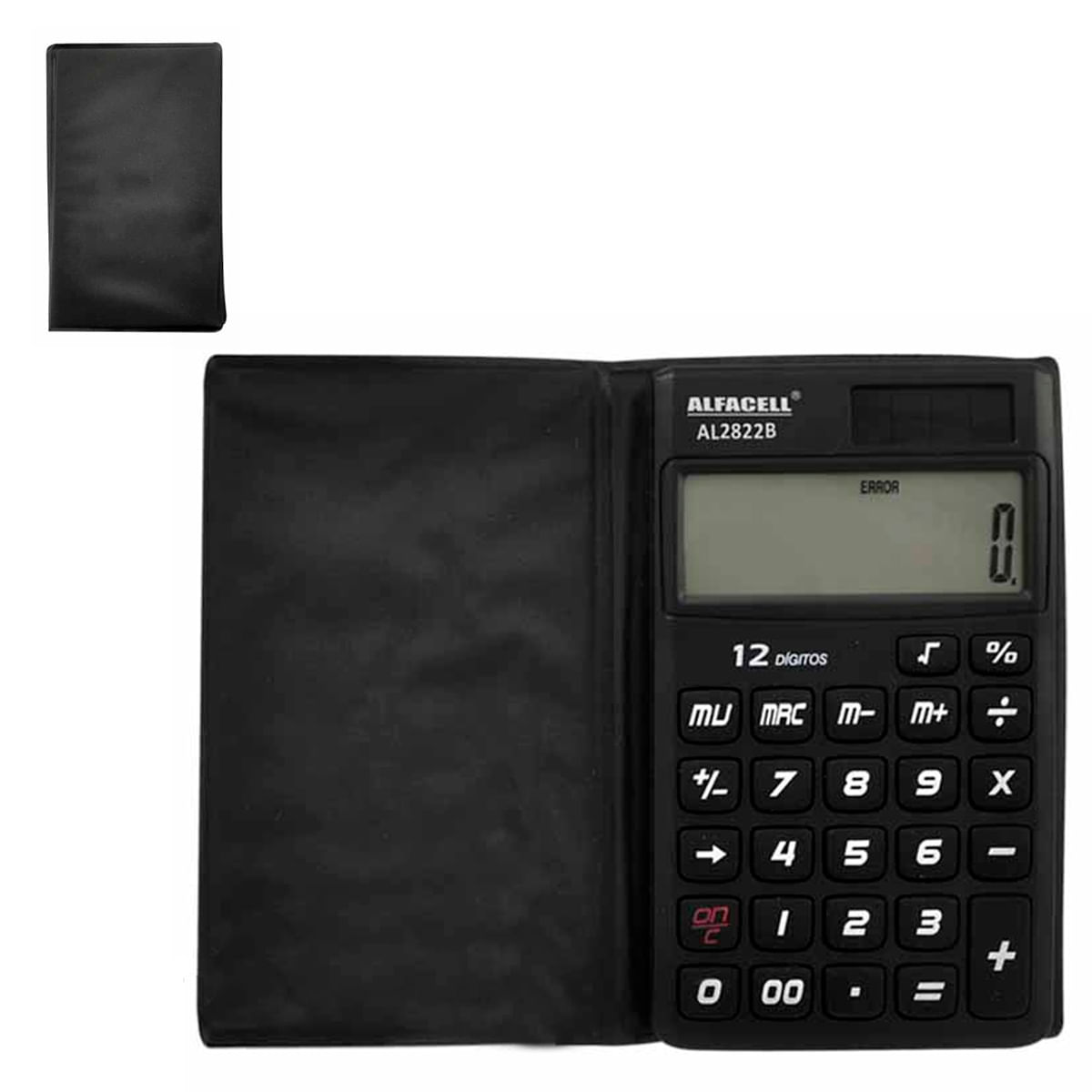 Calculadora Eletrônica de Mesa 12 Dígitos 12x7cm Imporiente