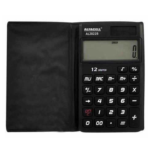 Calculadora Eletrônica de Mesa 12 Dígitos 12x7cm Imporiente