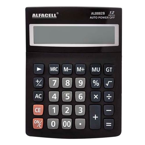 Calculadora Eletrônica de Mesa 12 Dígitos 17x13cm Imporiente