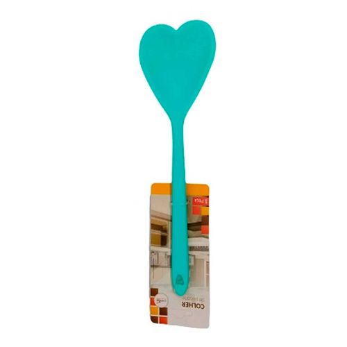 Colher de silicone em forma de coração sortido 30x8-5cm Imporiente