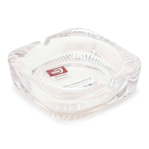 Cinzeiro Quadrado 10cm em Vidro Imporiente