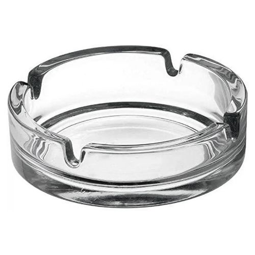 Cinzeiro Redondo 10x2,5cm em Vidro Imporiente