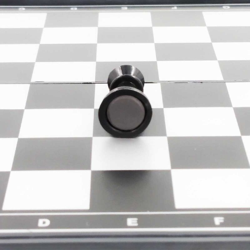 Jogo de Xadrez Magnético 25cm em Plástico Onyx