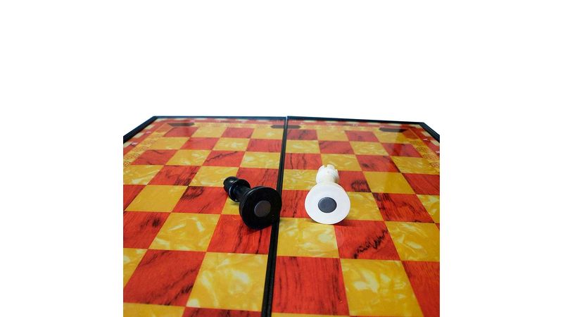 Jogo de Xadrez Magnético 31,5cm em Plástico Imporiente