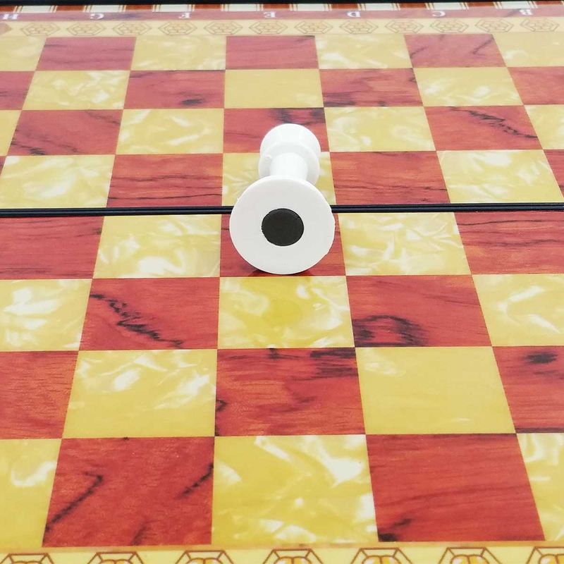 Jogo de Xadrez Magnético Tabuleiro Dobrável Portátil - 31,5x31,5x4,2 cm -  Imporiente - UNICA - Ri Happy
