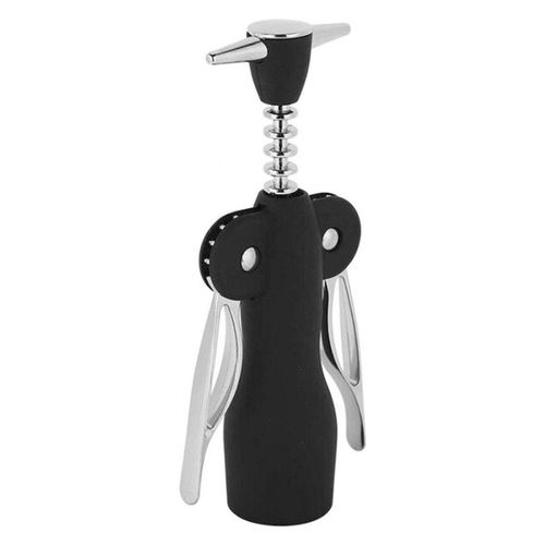 Saca rolha de plástico e aço emborrachado 18cm UniHome
