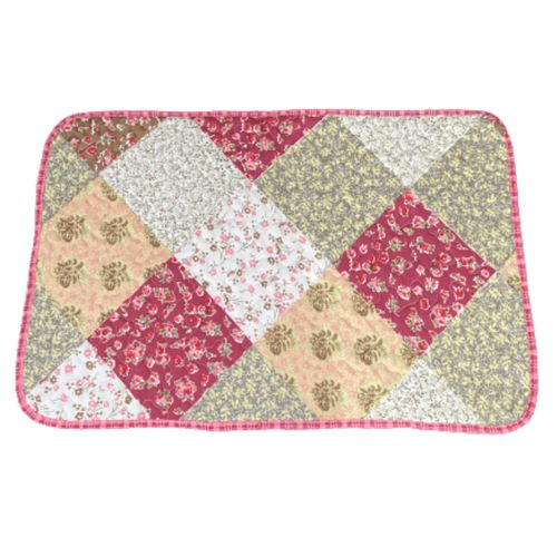 Tapete Estampado Tema: Floral 50x60cm em Poliéster Multiart