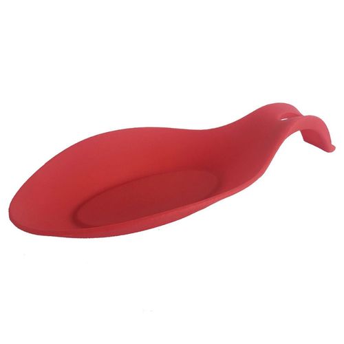 Descanso P/ Talheres em Silicone Vermelho 20cm Uncommom