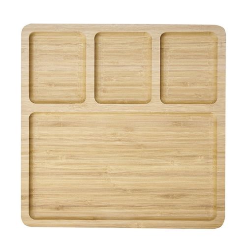 Petisqueira 4 Divisórias 30x30cm em MDF Imporiente