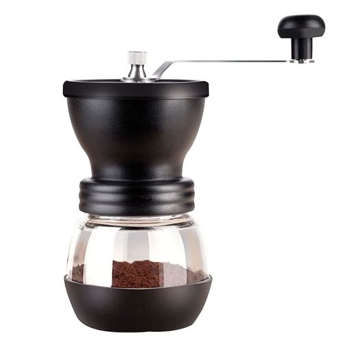 Moedor de Café 80g em Vidro e Plástico Livon