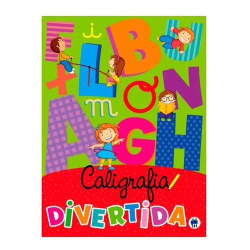 Livro caligrafia divertida 20x26cm Magic Kids