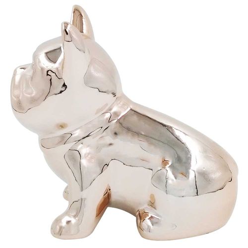 Cachorro Decorativo 5x12cm em Cerâmica Interponte