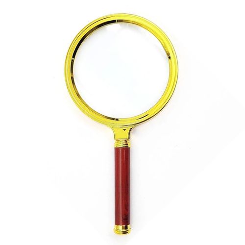 Lupa 90mm em Metal Gold Forbees