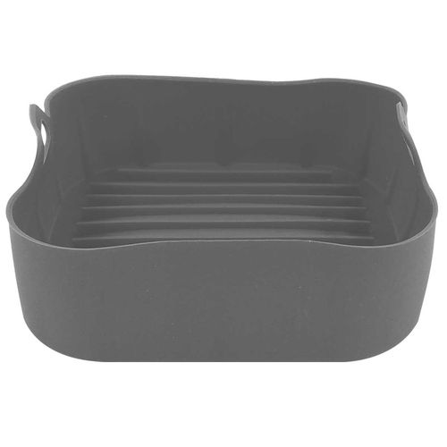 Forma de Cozimento Quadrado P/ Fritadeira Elétrica 20x20cm em Silicone Clink