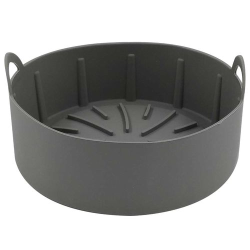 Forma de Cozimento Redonda P/ Fritadeira Elétrica 16cm em Silicone Clink