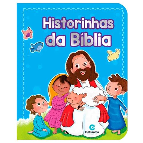 Livro Historinhas da Bíblia 16x13cm em Papelão Culturama