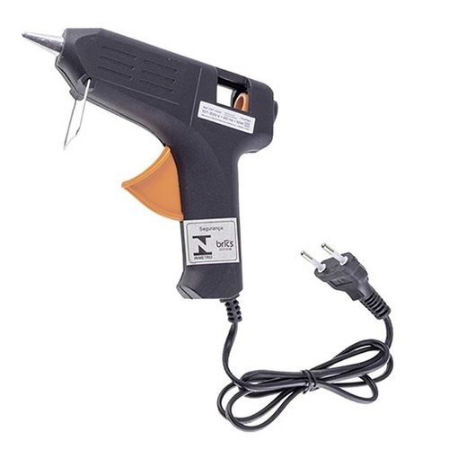 Pistola de Cola Quente Bivolt em Plástico Wincy