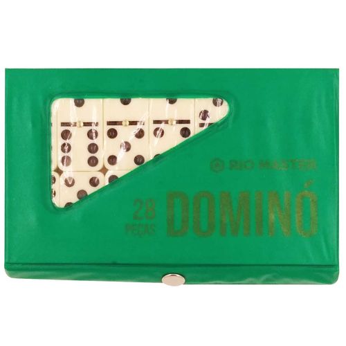 Jogo de Domino 28 Peças 5mm em Melamina Wellmix