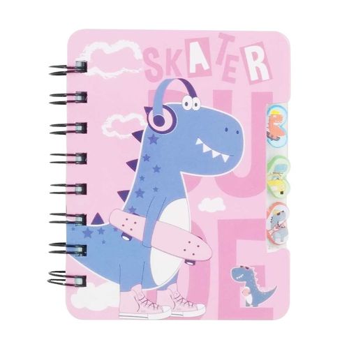 Bloco de Anotações Dinossauro 12x9,5cm em Papel Megagift