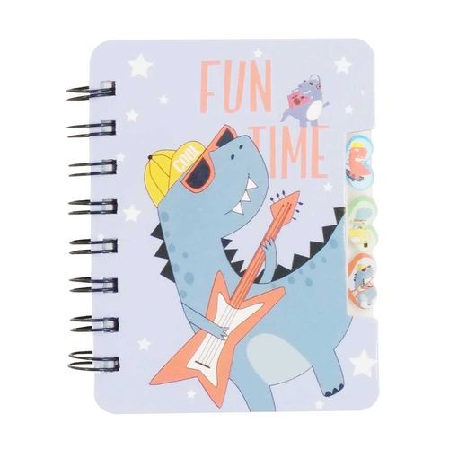 Bloco de Anotações Dinossauro 12x9,5cm em Papel Megagift