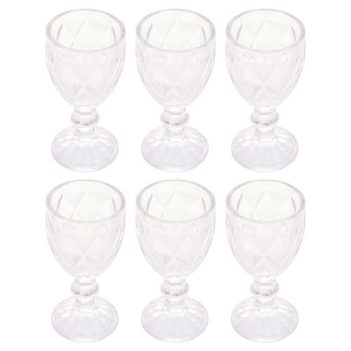 Jogo de Taças Diamond 50ml 6 Peças em Vidro Lyor