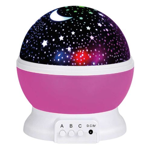 Luminária Globo Projetor Rotativo 13cm em Plástico Livon