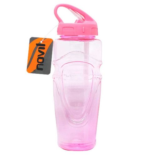 Garrafa C/ Canudo 650ml em Plástico Livon