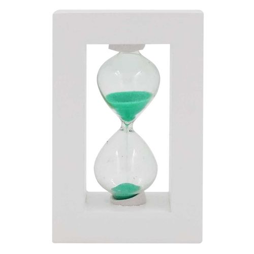 Ampulheta C/ Base de Madeira 12cm Forbees