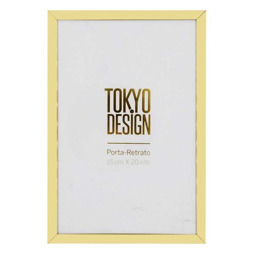 Porta Retrato Decorativo 15x20cm em Aço Inox Tokyo Design