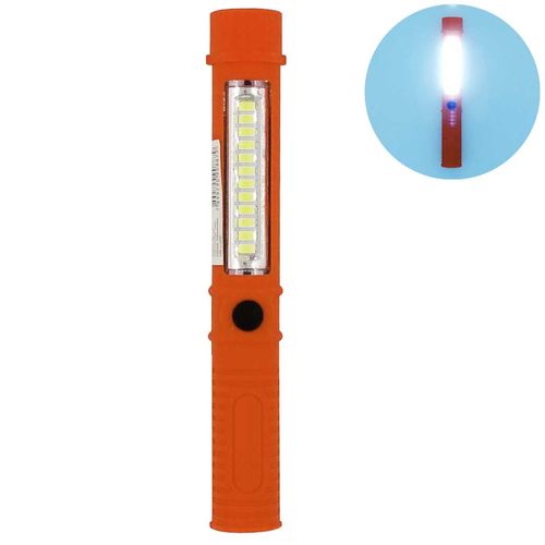 Lanterna Manual Sinalizadora 13 LEDs 16cm em Plástico Imporiente