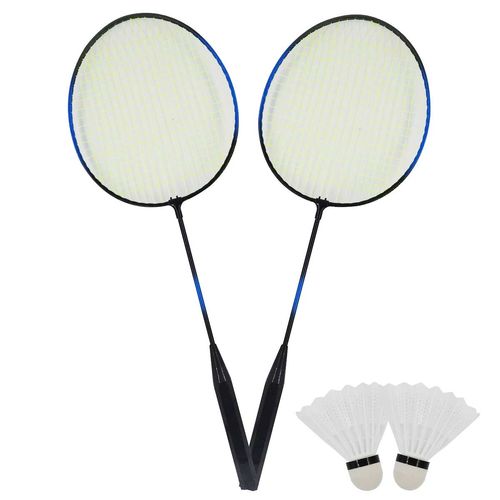 Kit Badminton 5 Peças em Plástico Top Rio
