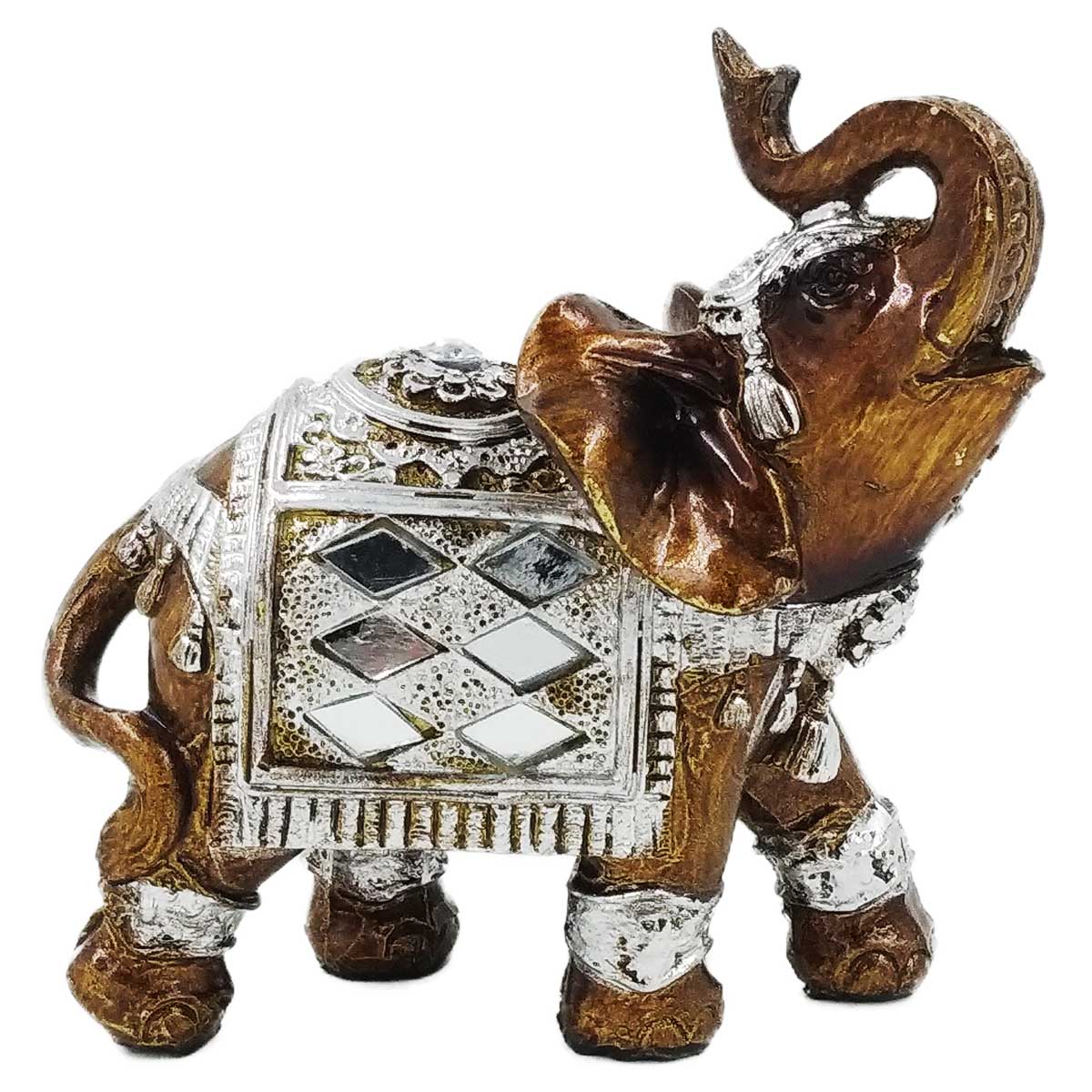 Elefante Decorativo 10x10cm em Resina Youbai