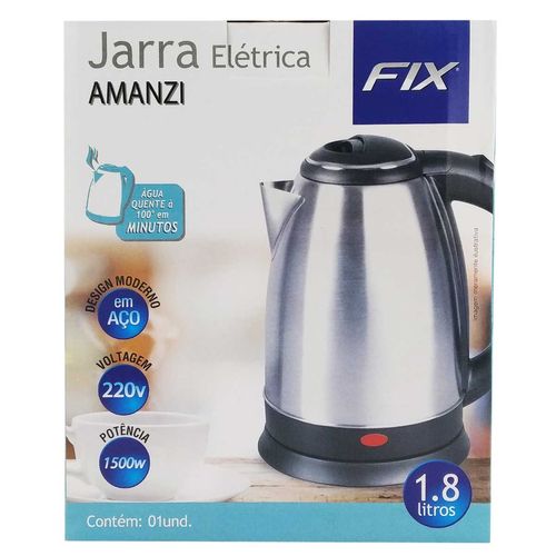 Jarra Elétrica 1.8L em Aço Inox 220v Rio de Ouro