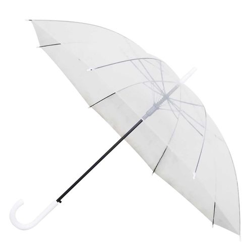 Guarda Chuva Transparente 8 Varetas 80cm Facinato
