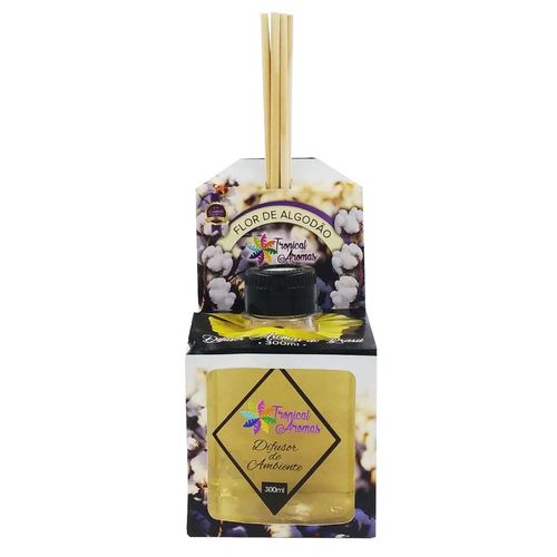 Difusor de Ambiente Flor de Algodão 300ml Tropical Aromas