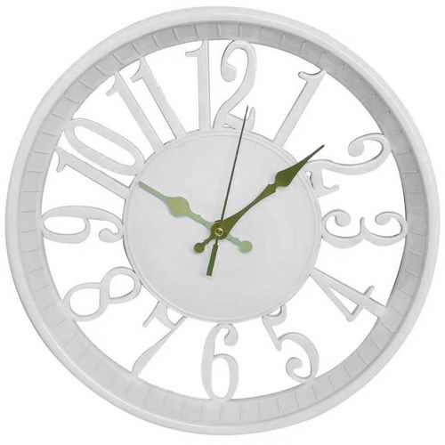 Relógio de Parede Decorativo 30cm Em Plástico Imporiente