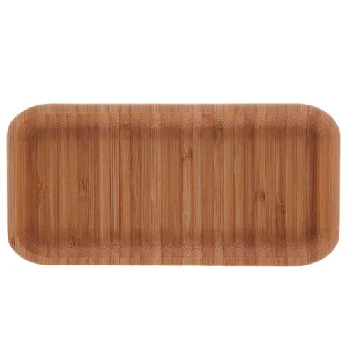 Bandeja Retangular 20x10cm em Bambu Lyor