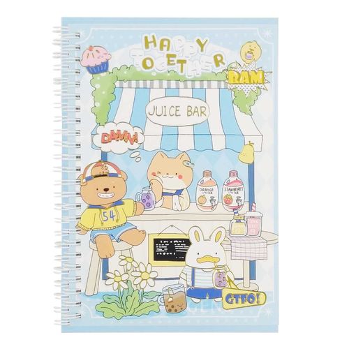 Kit Caderno 21x15cm 5 Peças 40 Folhas em Papel Michael Judi
