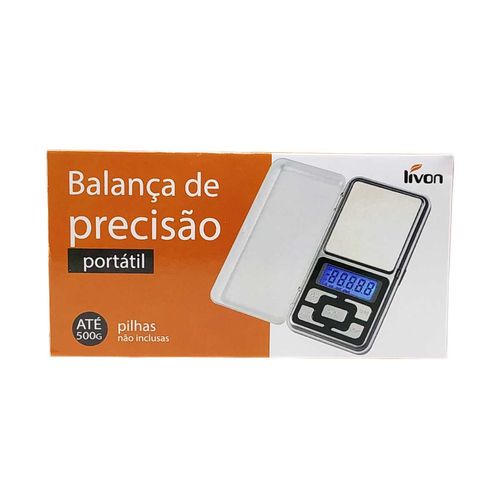Balança de Precisão 500g em Metal Livon