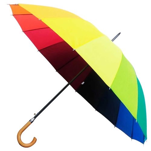 Guarda Chuva Arco Iris 16 Varetas 92cm Facinato  Facinato