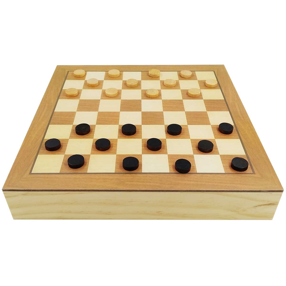 Jogo de Xadrez Completo - Tabuleiro com Gavetas - Cód. 104