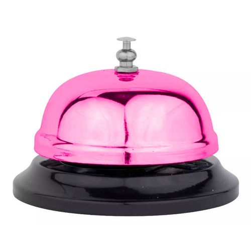 Campainha de Mesa 8x6cm em Metal Amigold