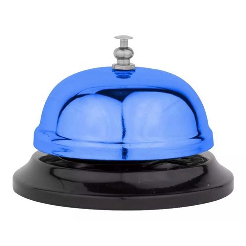 Campainha de Mesa 8x6cm em Metal Amigold