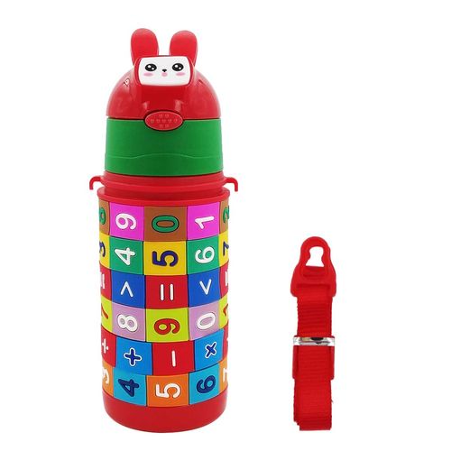 Garrafa Térmica Infantil Números 350ml em Aço Inox Weeze
